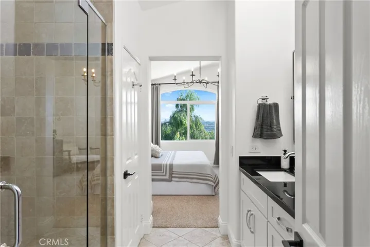 Enjoy the view when prepping for the day!