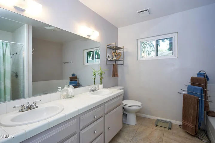 Master bath vanity