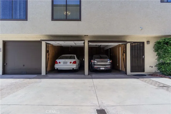 2 car garage with storage and direct access to the unit