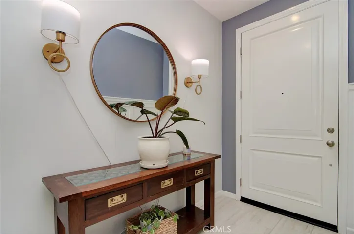 Welcome home.  This lovely foyer is very inviting.