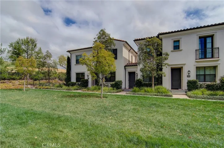 Look at all of that manicured grass right in front of our home.