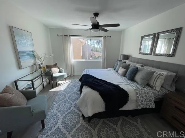 Enough space for a King bed and night tables
