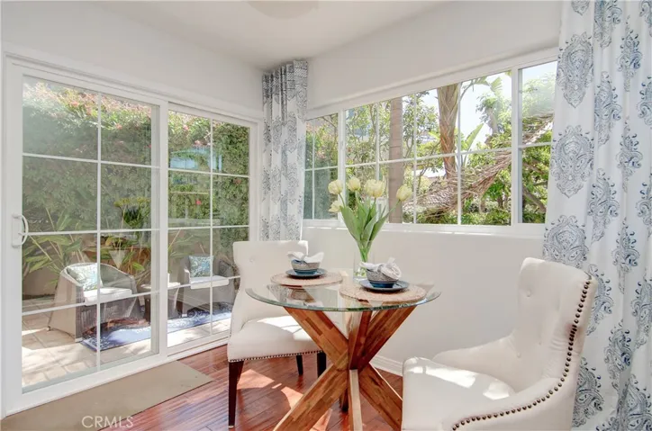 With this perfect morning space...you just might start reading the newspaper again!