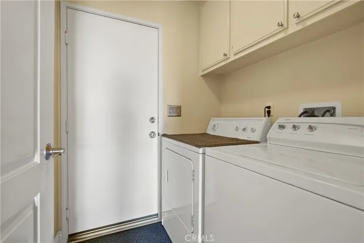 YES - A separate laundry room with storage cabinets is located downstairs! No doing laundry in the garage of this luxury​​‌​​​​‌​​‌‌​​‌​​​‌‌​​​‌​​‌‌​​‌‌​​‌‌​​​​ townhome!!
