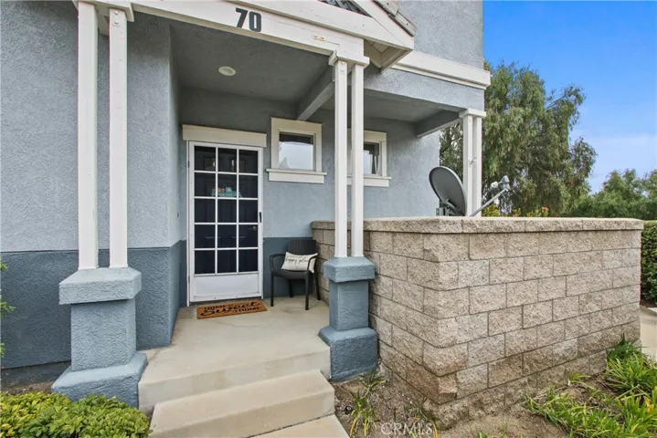 The covered front entrance to your new home oozes with character!