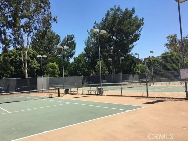 Three tennis courts