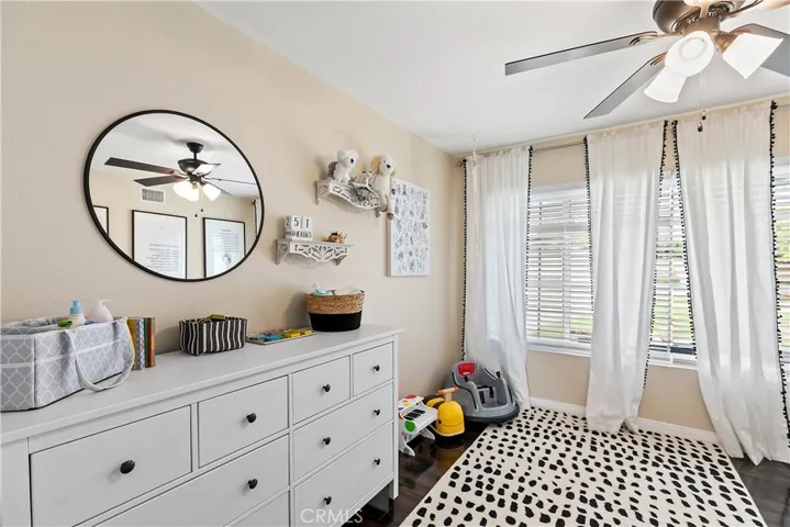 Third bedroom, again good size.  Plenty of natural light and new ceiling fan