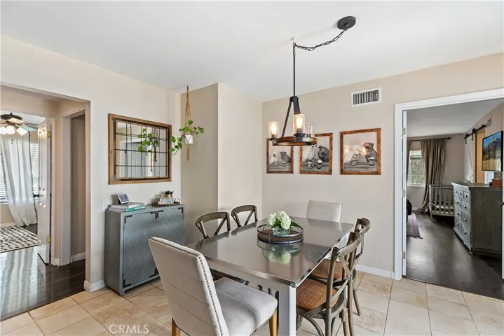 Another view of kitchen with doorway to Master bedroom