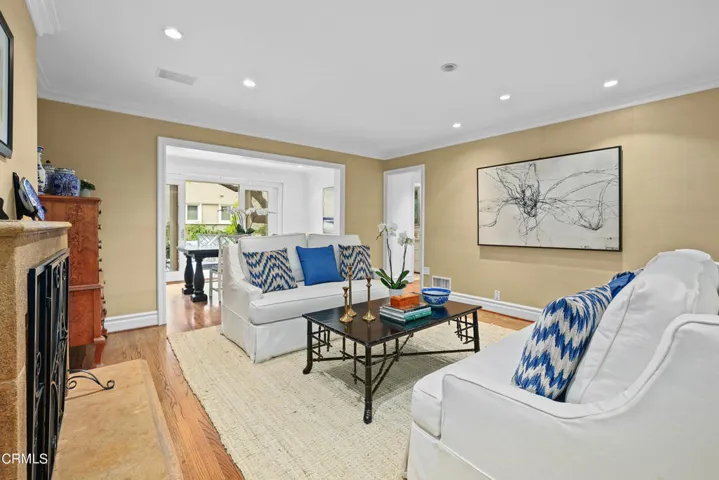 Living Room to dining room