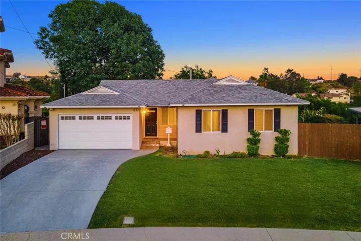 1842 Cliffhill Drive, Monterey Park, California 91754