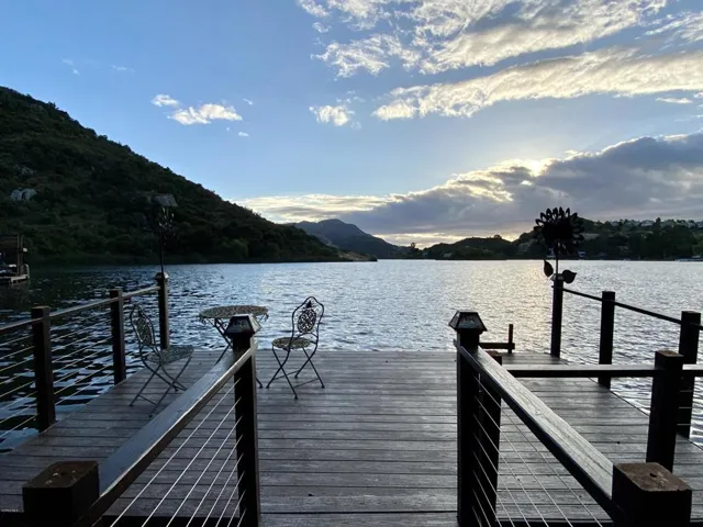 Sunset view from personal Dock