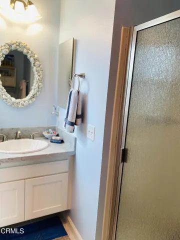 Bathroom for bedroom 2 with shower
