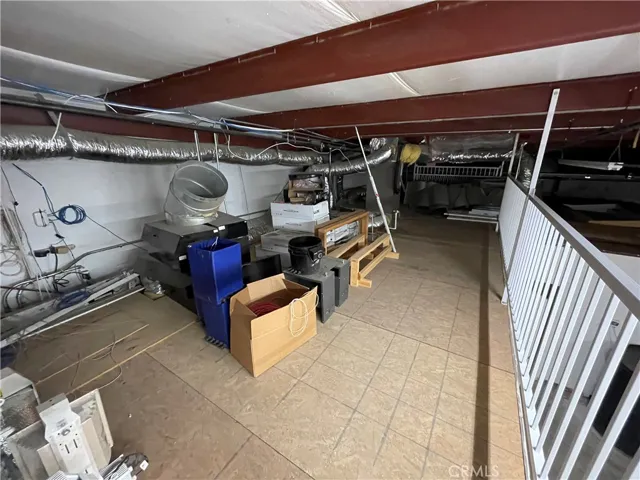 2nd level storage space