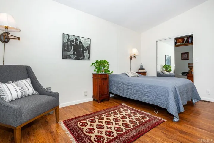 Includes a large walk in closet.