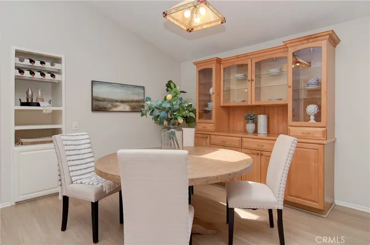 Nice details here...wine/bar area and custom storage/display cabinetry.