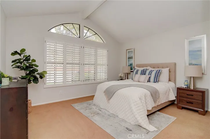 Private master suite is a perfect place to end the day...large bedroom, walk-in closet and dressing area.