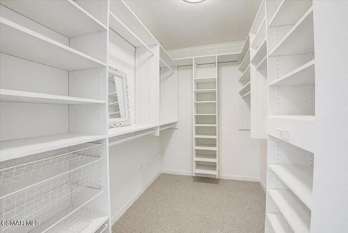 Spacious Walk-in Closet