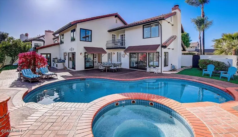 Back & Pool View