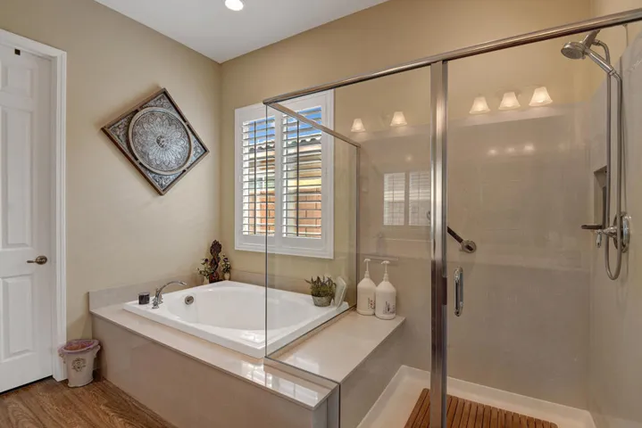 PRIMARY BATH TUB AND SHOWER MLS