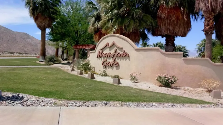 Mountain Gate Entry Sign