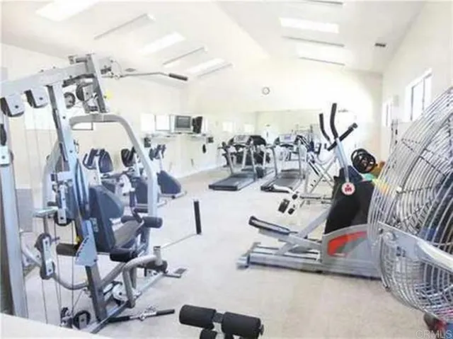 The Gym is located inside the Swimming Pool Gated Complex.   No charge!    Come check it out