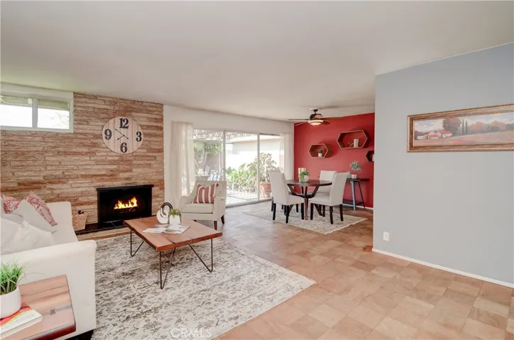 Spacious living areas flow seamlessly and offer a modern vibe.