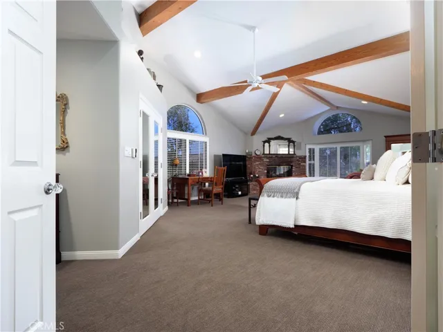 Extremely large master bedroom, very light and airy.