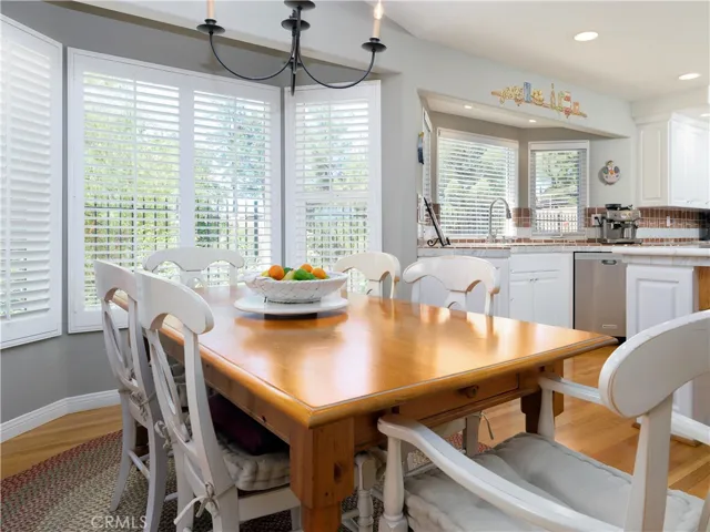 Eat-In-Kitchen with tons of natural light.