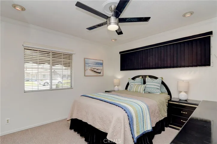 Master suite is tucked away in the perfect place to end the day.