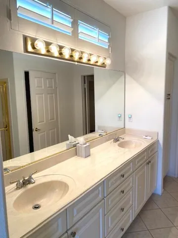 Primary Double Vanity