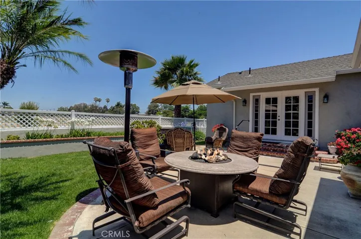 This is an outdoor area you can enjoy all year round...easy, easy maintenance is what it is all about...