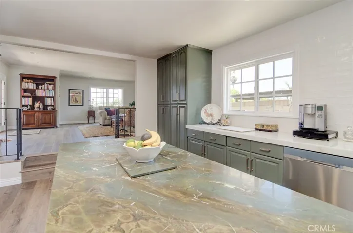 The chef is never far from the action...and will be happy to stay in this amazing kitchen!