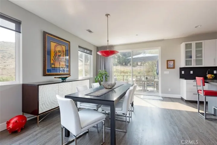 Large dining area