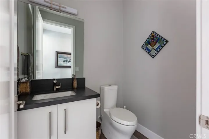 Main (upper level) powder room