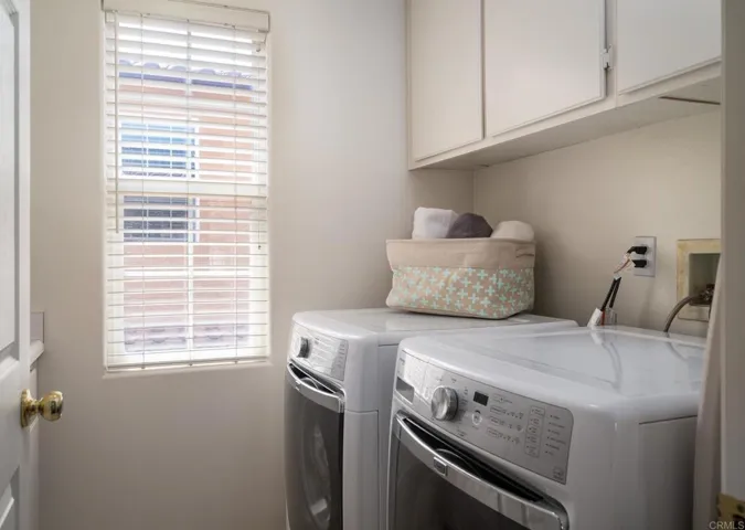 Conveniently located where your laundry will be!  You'll never carry loads up/down stairs again!