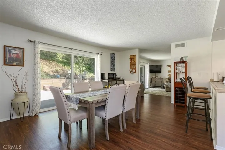 Dining/Family room also has slider to the back yard.