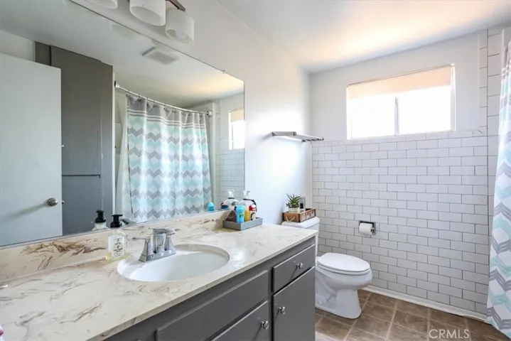 Updated bathroom.