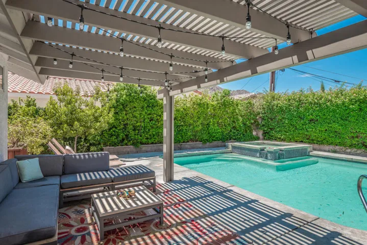 Trellis Patio Area