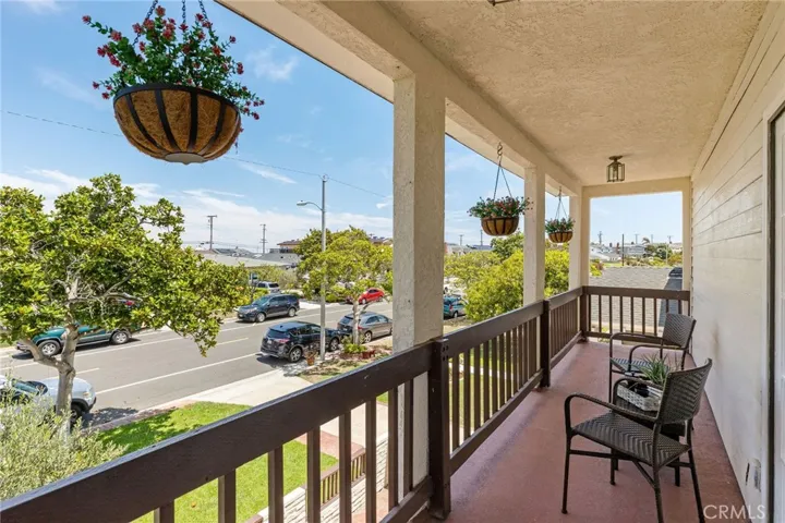 Enjoy the morning sun and view from the master balcony