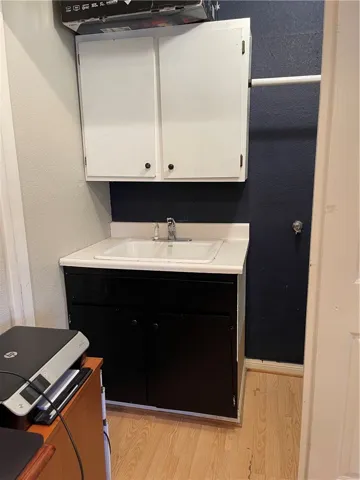 Sink in Laundry closet