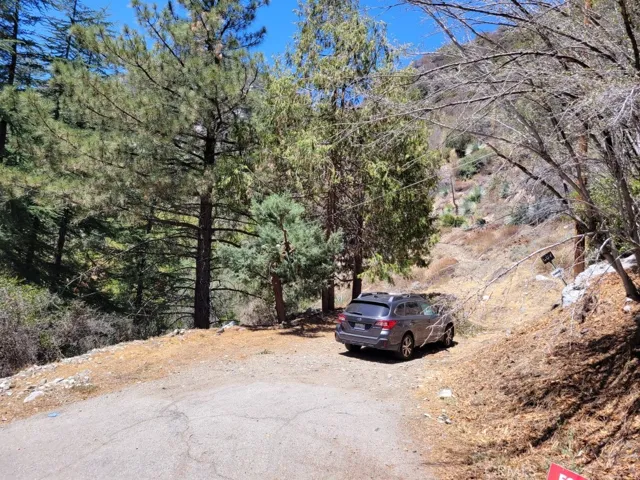 Parking and staging area