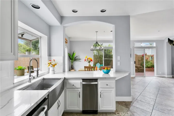 Designer details everywere in this chef's kitchen.