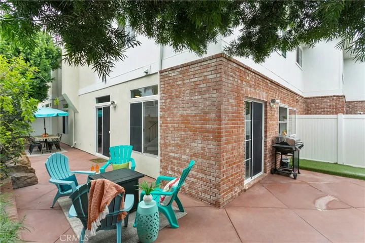 Plenty or room for the party to continue outside to this large wrap around patio.
