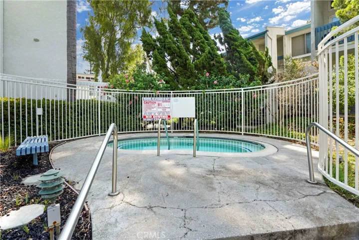 Relax after a long day in the spacious hot tub