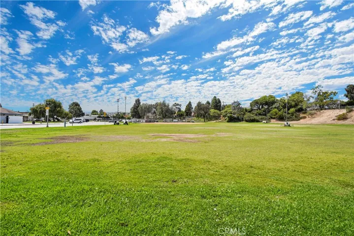 Grassy area used for soccer, exercise and outdoor movies when they return