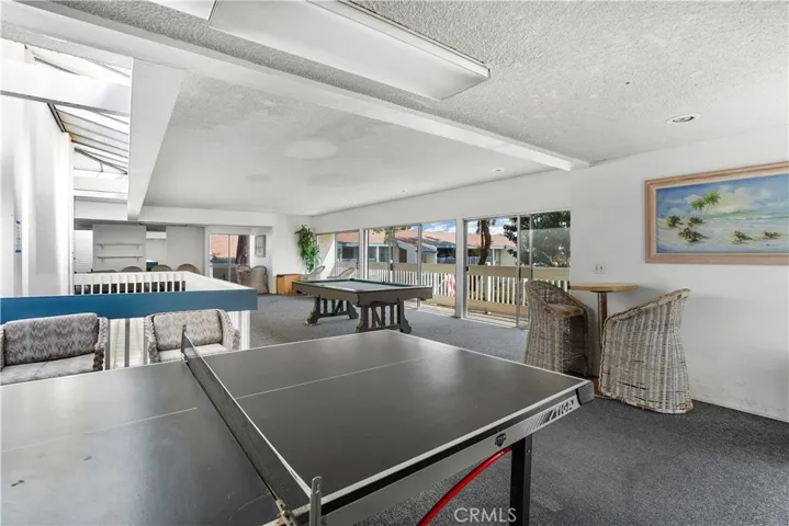 Recreation including ping pong