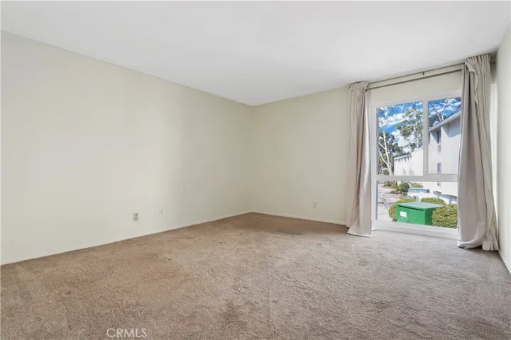 Expansive primary bedroom