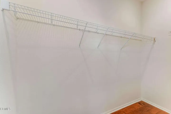 Master walk-in closet