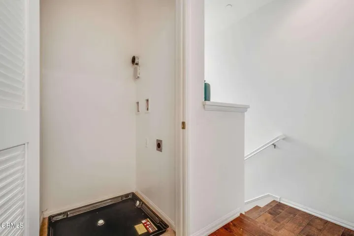 Stackable laundry area
