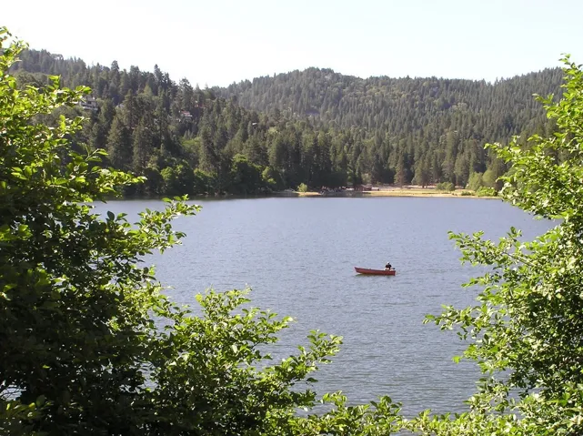 Sometime you can practically have the lake to yourself